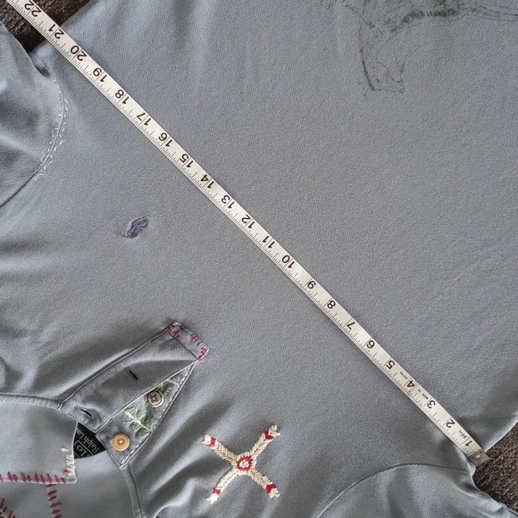 ๐VERY RARE/VTG Polo Ralph Lauren๐ - Elk Ridge Native Adirondack S/S Polo - Picture 15 of 16